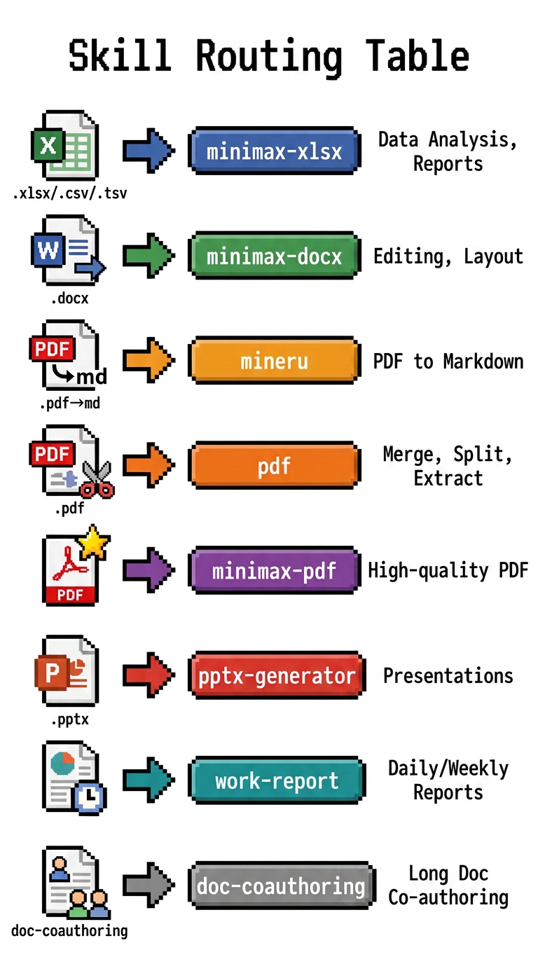 Skill Routing Table